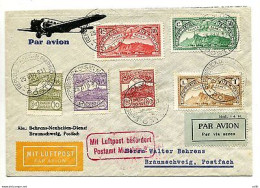 Posta Aerea N.1 + 2 +3 Su Aerogramma - Unused Stamps