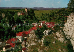 73094052 Pottenstein Oberfranken Panorama Pottenstein Oberfranken - Pottenstein