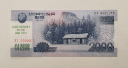 Korea Commemorative 2018 (2008) 2000 Won UNC 0000073 - Korea, Noord