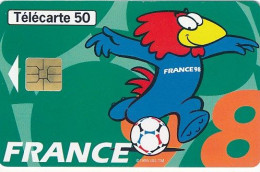 Télécarte France ( 03/98)-Footix-Le Dribble (motif, état, Unités, Etc Voir Scan) + Port - Ohne Zuordnung