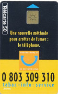 Télécarte France ( 09/98)-Tabac Info Service (motif, état, Unités, Etc Voir Scan) + Port - Sin Clasificación