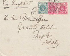 South Africa 1904: Marine Hotel Durban To Napoli/Italy - Autres & Non Classés