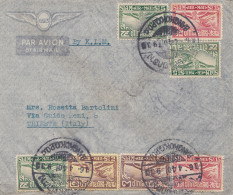 Thailand 1940: Air Mail By KLM Bangkok To Trieste/Italy - Thailand