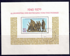 DDR 1970 - 25 Jahre Befreiung, Block 32, Gestempelt / Used - 1950-1970