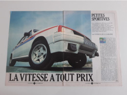 Petites Sportives - Coupure De Presse Automobile - Voitures