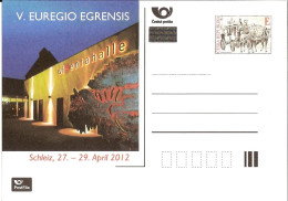 CDV A 191 Czech Republic V. Euregio Egrensis Stamp Exhibition 2012 Coach On The Charles Bridge - Cartes Postales