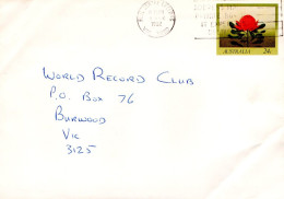 AUSTRALIE ENTIER LETTRE DE MAIL CENTRE GEELONG 1982 - Lettres & Documents