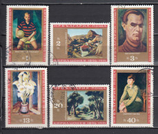 Bulgaria 1971 - Paintings By Kiril Tsonev, Mi-Nr. 2129/34, Used - Used Stamps