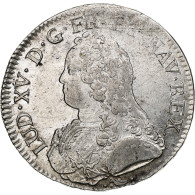 France, Louis XV, Ecu Aux Branches D'olivier, 1734, Bayonne, Argent, TTB - 1715-1774 Luis XV El Bien Amado