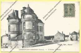 CPA 89 COURSON LES CARRIERES - L'Ancien Château 1918 - Courson-les-Carrières