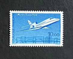 Frankreich 1985 Flugzeug Mystere Falcon 900 Mi. 2504 Postfrisch/** MNH - Unused Stamps