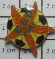 713J Pin's Pins / Beau Et Rare : SPORTS / ETOILE DE MER CLUB DE FOOT E.S.O. - Football