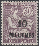 PORT-SAÏD 54 * MH Type Mouchon 1921-1923 [ColCla] - Nuevos