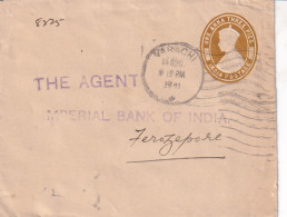 STATIONERY  1941  KARACHI - 1936-47 King George VI