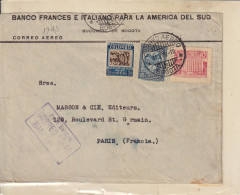 CARTA 1939  MARCA POR AVION CORREO AEREO - Colombia
