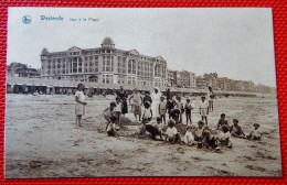 WESTENDE  -   Strand Spelletjes  -  Jeux De Plage - Westende