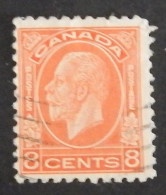 CANADA YT 166 OBLITÉRÉ "GEORGE V" ANNÉES 1932/1933 - Usati