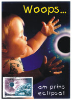 MAX 49 - 715 TOTAL ECLIPSE, Romania - Maximum Card - 1999 - Astrology