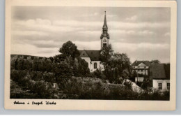0-9317 SEHMATAL - SEHMA, Kirche, 1954, Rücks. Kleberest - Sehmatal