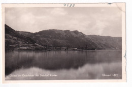 E5070) OSSIACH Am  OSSIACHERSEE - Kärnten - S/w FOTO AK Monopol 5872 - Ossiachersee-Orte