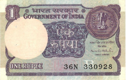 INDIA P78Ai  1 RUPEE 1993  AHLUWALIA   #36N      UNC  2 Usual P.h. - India