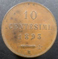 San Marino - 10 Centesimi 1893 - Gig. 31 - KM# 2 - Saint-Marin