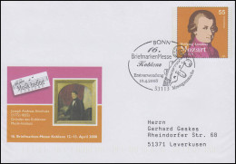 USo 149 Koblenz Musik-Institut Anschuez, FDC Erstverwendung Bonn Messe 10.4.2008 - Briefomslagen - Ongebruikt