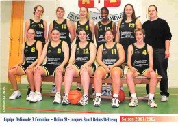 Sports - Basket Ball - Reims - Union St Jacques Sport Reims Béthemy- Equipe Nationale 3 Féminine - Saison 2001 2002 - CP - Pallacanestro