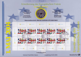 2400 Erweiterung Europäische Union - Numisblatt 2/2004 - Coin Envelopes