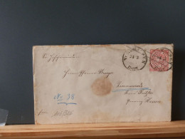 106/326  LETTRE ALLEMAGNE 1868 - Briefe