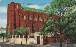 Charleston, South Carolina, Cathredal Of St. John-the-Baptist, Rückseite Beschrieben 1950 - Charleston