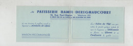 Pâtisserie Hamel Deregnaucourt Eu Salon De Thé Glaces Confiserie - Visiting Cards