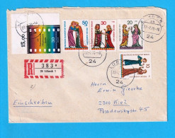CVR0315- ALEMANHA (BERLIN) 1970- Registado - Lettres & Documents