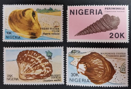 Coquillages Shells // Série Complète Neuve ** MNH ; Nigéria 505/508 (1987) Cote 10 € - Nigeria (1961-...)