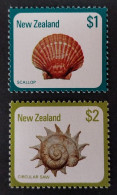 Coquillages Shells // Série Complète Neuve ** MNH ; Nouvelle-Zélande YT 755/756 (1979) Cote 6 € - Ongebruikt