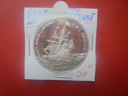 PITCAIRN ISLANDS 5$ 2005 ARGENT (A.5) - Isole Pitcairn