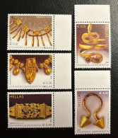 GREECE, 2005, ANCIENT GREEK JEWELLERY ,  MNH - Unused Stamps