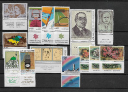 TIMBRE STAMP ZEGEL ISRAEL PETIT LOT TOUS  XX - Unused Stamps (with Tabs)