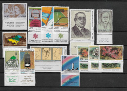 TIMBRE STAMP ZEGEL ISRAEL PETIT LOT TOUS  XX - Ungebraucht (mit Tabs)