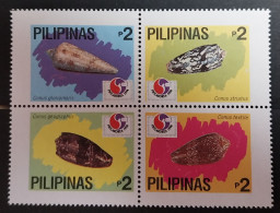 Coquillages Shells // Série Complète Neuf ** MNH ; Philippines YT 2101/2104 (1994) Cote 4 € - Filippine