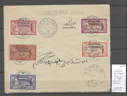 Alaouites - Yvert PA 1 A 4  - Pour Deir El Zor  - Cachet Lattaquié -05/1925 - Brieven En Documenten