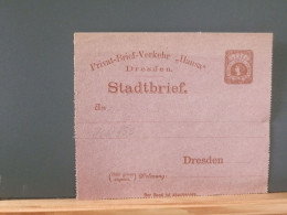 106/332  STADSBRIEF  ALLEMAGNE  DRESDEN - Buste