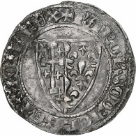 Kingdom Of Naples, Charles II D'Anjou, Carlin, 1285-1302, Naples, Argent - Monnaies Féodales