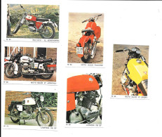 CT83 - VIGNETTES MOTOS 7.5 X 5 CM - BULTACO - GUZZI - LAVERDA - Motor Bikes