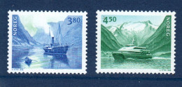 Norge, Norvège, **, Yv 1237, 1238, Mi 1280, 1281, **, Navigation Côtière, - Neufs