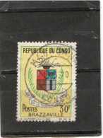 CONGO   1967  Y. T. N° 214   Oblitéré   Frais De Gestion Compris - Afgestempeld