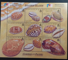 Coquillages Shells // Bloc Neuve ** MNH ; Salomon 996/1004 (2002) Cote 9 € - Solomon Islands (1978-...)