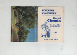 Calendrier Boucherie Charcuterie Chemin Crémieu Oliviers Et Lavandes Vaucluse - Petit Format : 2001-...