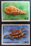 Coquillages Shells // Série Complète Neuve ** MNH ; Samoa YT 450/451 (1979) Cote 7.50 € - Samoa