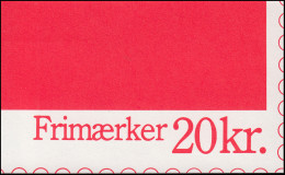 Dänemark Markenheftchen 40 Ziffern Und Königin Margrethe H33, ** Postfrisch - Booklets